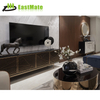 Design wooden wall console table living room TV cabinet with drawers 