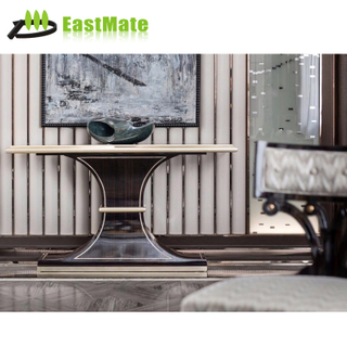High class hotel wood furniture Luxury console table 