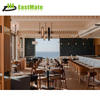 Hotel Lobby Luxury Style Oak Solid Wood Hotel Lounge Dining Furniture